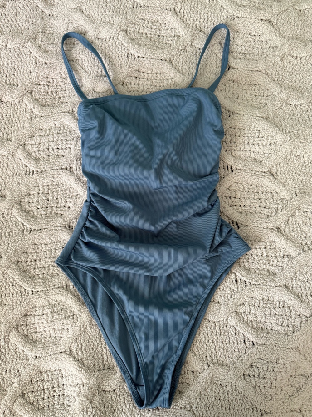 Shade & Shore Blue One-Piece Swimsuit